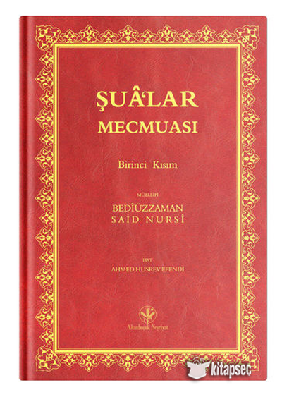 Çanta Boy Şualar 1 Mecmuası Mukayeseli - Bediüzzaman Said Nursi kitap kapağı