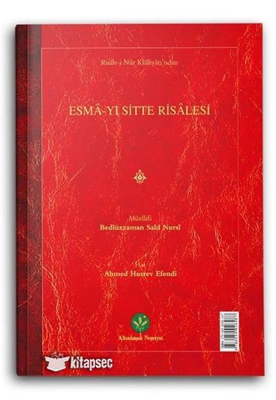 Esma-yı Sitte Risalesi (Mukayeseli) - Bediüzzaman Said Nursi kitap kapağı