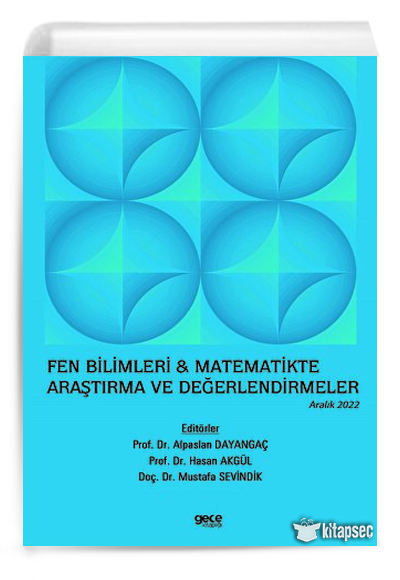 Fen Bilimleri ve Matematikte Araştırma ve Değerlendirmeler - Kolektif kitap kapağı