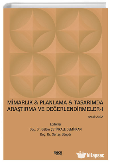 Mimarlık & Planlama & Tasarımda Araştırma ve Değerlendirmeler I Aralık - Sertaç Güngör kitap kapağı