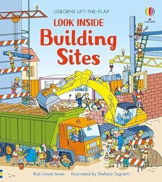 Look Inside a Building Sites | Usborne (Ciltli)