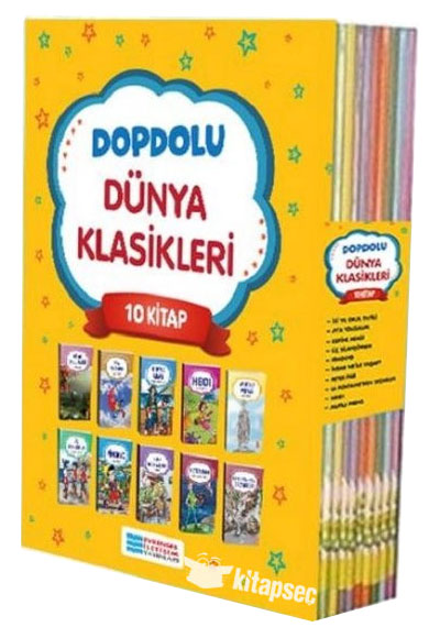 Dopdolu Dünya Kkasikleri Set 10 Kitap - Evrensel İletişim Komisyon kitap kapağı