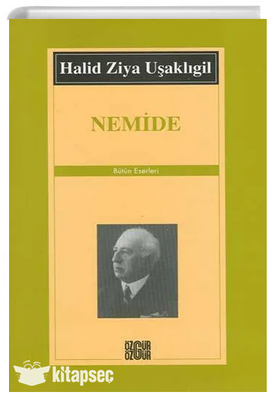 Nemide Özgür Yayıncılık - Halid Ziya Uşaklıgil kitap kapağı
