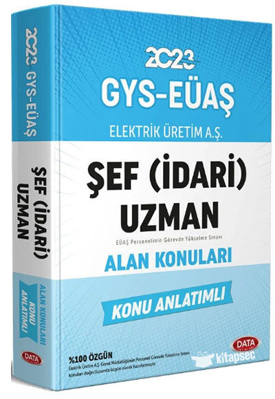 Elektrik Üretim Aş (Eüaş ) Gys Şef (İdari) Uzman Alan Konuları Konu Anlatımlı - Komisyon kitap kapağı