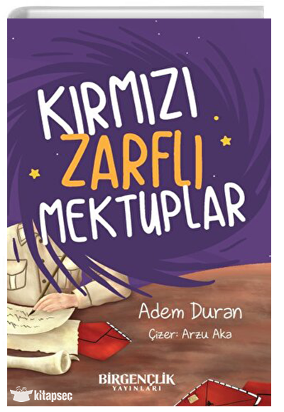 Kırmızı Zarflı Mektuplar - Adem Duran kitap kapağı