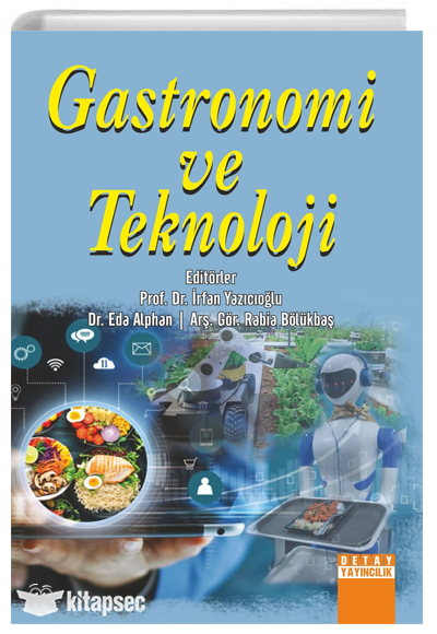 Gastronomi Ve Teknoloji Detay Yayıncılık - Tasia Vassilatou kitap kapağı