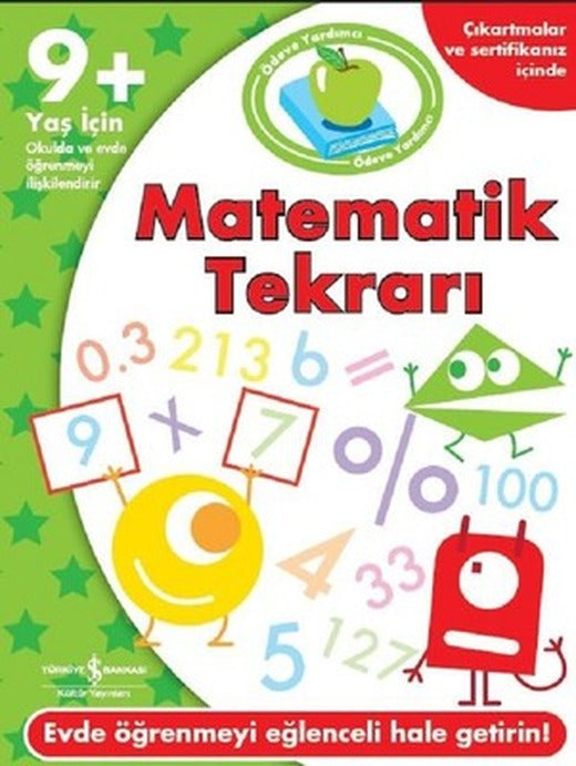 Ödeve Yardımcı Matematik Tekrarı 9+ | İş Bankası Kültür Yayınları