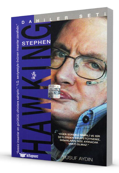 Dahiler Serisi - Stephen Hawking - Yusuf Aydın kitap kapağı