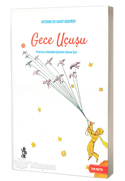 Gece Uçuşu - Antoine de Saint-Exupery kitap kapağı