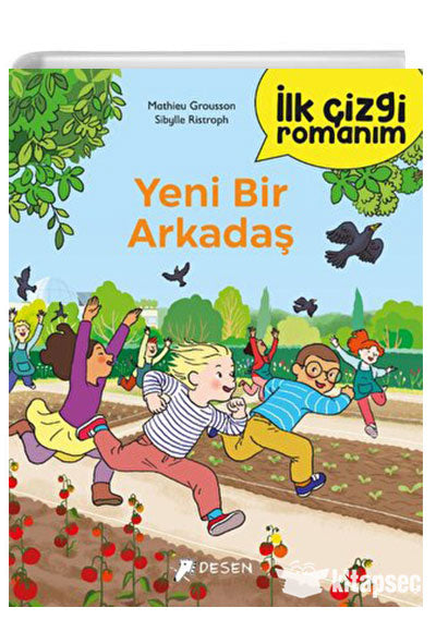 İlk Çizgi Romanım: Yeni Bir Arkadaş - Mathieu Grousson kitap kapağı