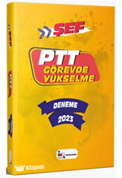 GYS PTT Şef Deneme - Komisyon kitap kapağı
