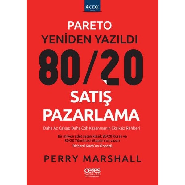 80 - 20 Satış Pazarlama | Ceres Yayınları (İnce Kapak)