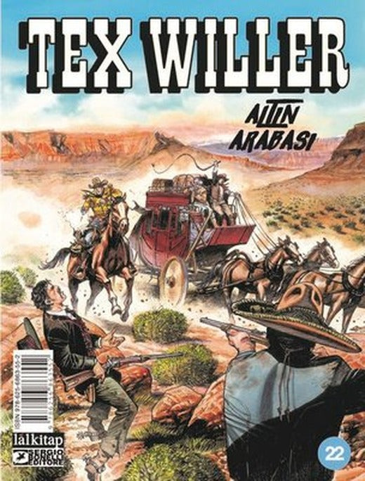 Tex Willer Sayı 22 - Altın Arabası | Lal (İnce Kapak)