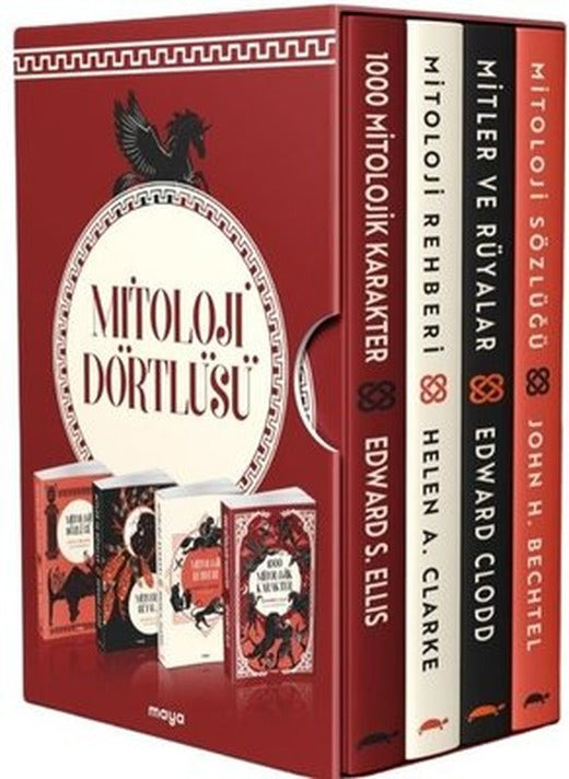 Maya Mitoloji Dörtlüsü Seti - 4 Kitap Takım | Maya Kitap (İnce Kapak)