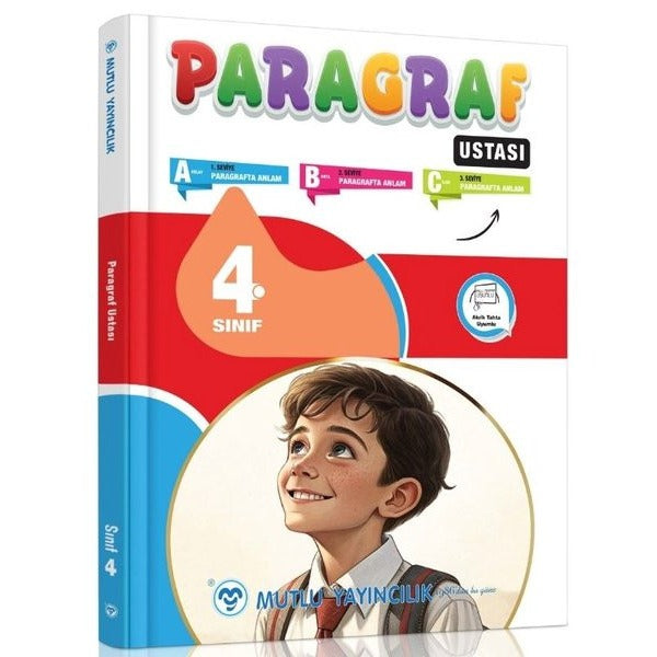 4. Sınıf Paragraf Ustası | Mutlu Yayıncılık (İnce Kapak)