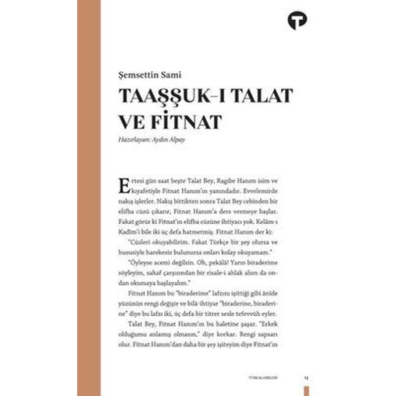 Taaşşuk-ı Talat ve Fitnat | Puslu Yayıncılık