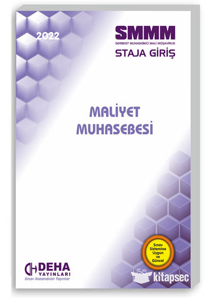 SMMM Staja Giriş Finansal Tablolar ve Analizi Konu Anlatımlı Deha Yayınları - Kolektif kitap kapağı