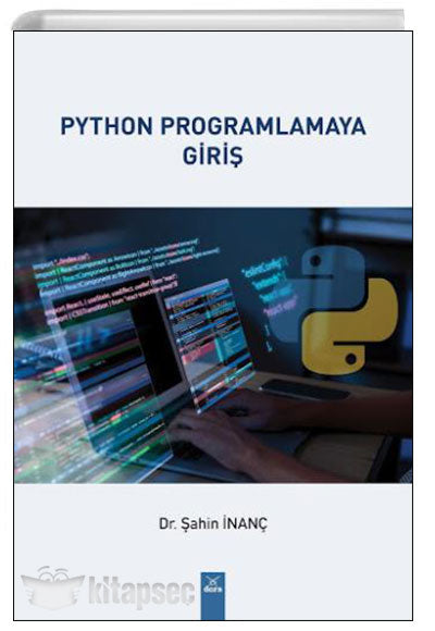 Python Programlamaya Giriş - Dr. Şahin İnanç kitap kapağı