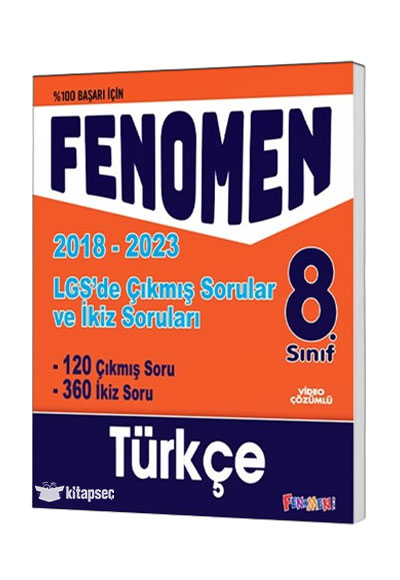 8. Sınıf LGS Türkçe Çıkmış ve İkiz Sorular (2018-2023) - Kolektif kitap kapağı