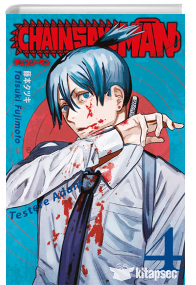 Chainsaw Man 4. Cilt - Tatsuki Fujimoto kitap kapağı