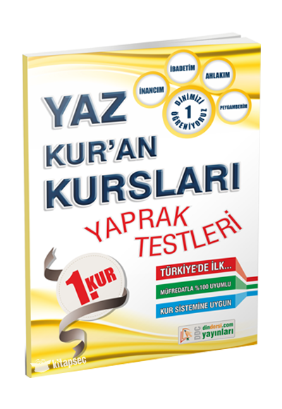 Yaz Kuran Kursları Yaprak Test 1. Kur - Kolektif kitap kapağı