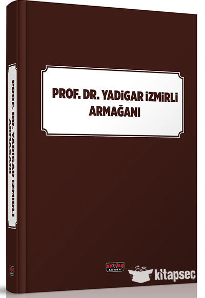 Prof. Dr. Yadigar İzmirli Armağanı - Prof. Dr. Vahit Doğan kitap kapağı
