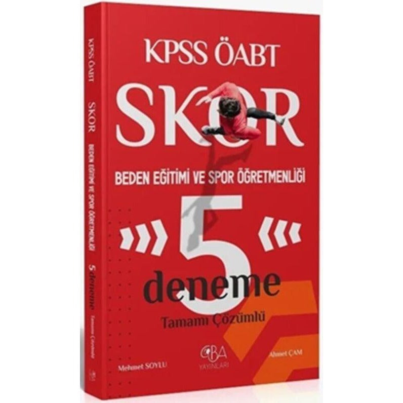 ÖABT Beden Eğitimi ve Spor Öğretmenliği Skor 5 Deneme Çözümlü