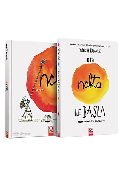 Nokta Seti - 2 Kitap Takım - Peter H. Reynolds kitap kapağı
