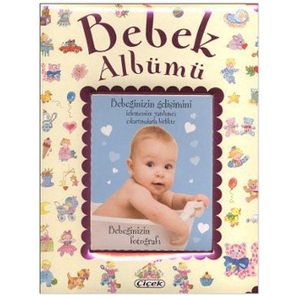 Bebek Albümü - Pembe | Çiçek Yayıncılık (Ciltli)