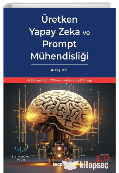 Üretken Yapay Zeka ve Prompt Mühendisliği Seçkin Yayınları - Ezgi Avcı kitap kapağı
