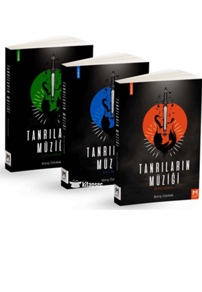 Tanrıların Müziği 3 Kitap Takım - Barış Özbilek kitap kapağı