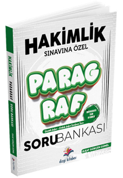 Hakimlik Sınavına Özel Paragraf Soru Bankası 2025 - İlkay Gökçen Günel kitap kapağı