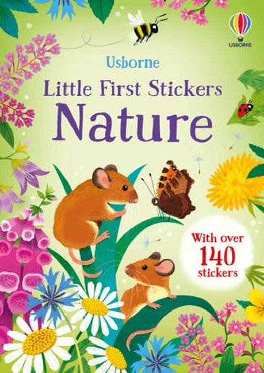 Little First Stickers Nature | Usborne (Ciltsiz)