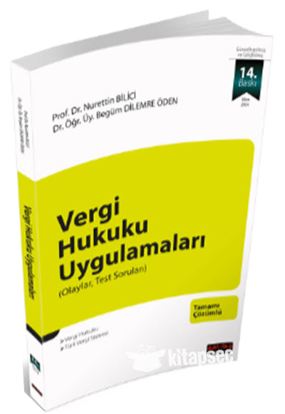 Vergi Hukuku Uygulamaları - Begüm Dilerme Öden kitap kapağı