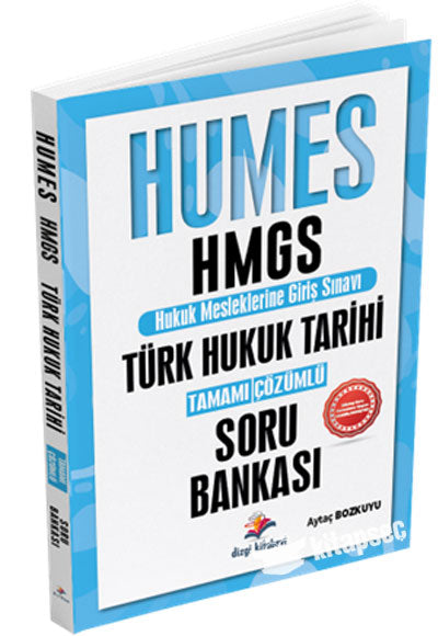 2025 Humes HMGS Türk Hukuk Tarihi Tamamı Çözümlü Soru Bankası - Aytaç Bozkuyu kitap kapağı