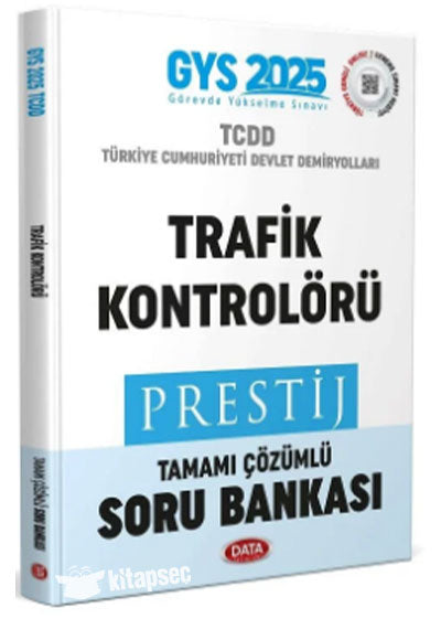 2025 GYS TCDD Trafik Kontrolörü Prestij Soru Bankası Görevde Yükselme - Data Komisyon kitap kapağı