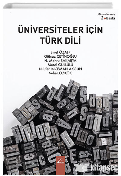 Üniversiteler İçin Türk Dili - Kolektif kitap kapağı