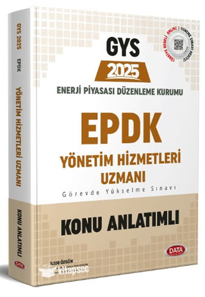 2025 GYS Enerji Piyasası Düzenleme Kurulu Konu Anlatımlı Data Yayınları - Data Komisyon kitap kapağı