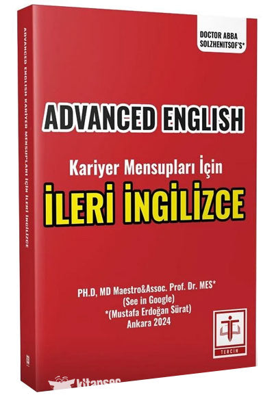 Kariyer Mensupları İçin İleri İngilizce - Mustafa Erdoğan Sürat kitap kapağı