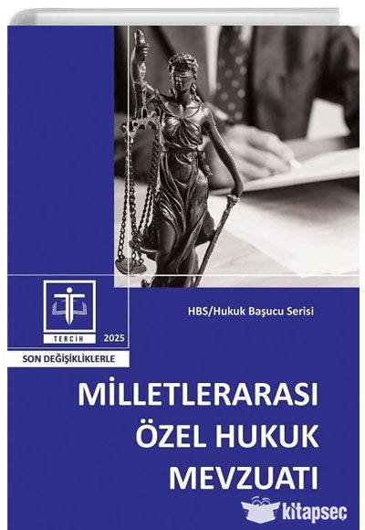 2025 Milletlerarası Özel Hukuk Mevzuatı Hukuk Başucu Serisi Cep Boy - Komisyon kitap kapağı