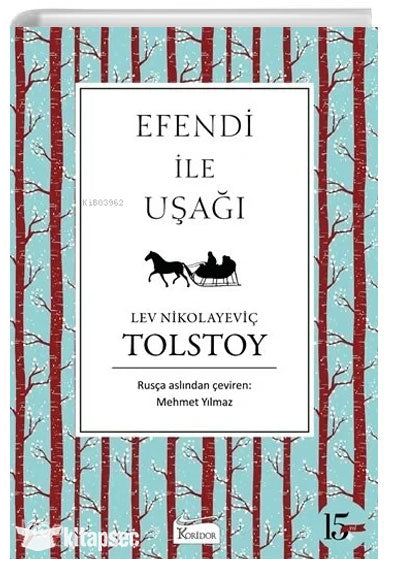 Efendi İle Uşağı (Karton Klasikler) Koridor Yayınları - Lev Nikolayeviç Tolstoy kitap kapağı