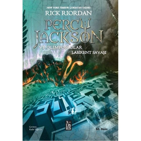 Percy Jackson ve Olimposlular 4 - Labirent Savaşı | Xlibris (İnce Kapak)