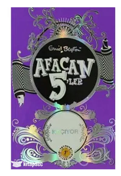 Afacan 5 ler Kaçıyor - Enid Blyton kitap kapağı