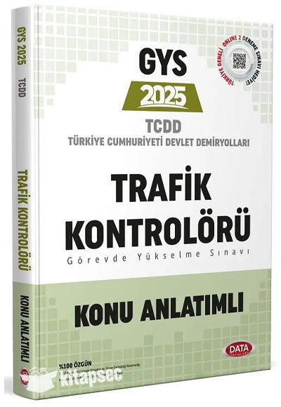 2025 GYS TCDD Trafik Kontrolörü Konu Anlatımlı Görevde Yükselme - Data Komisyon kitap kapağı