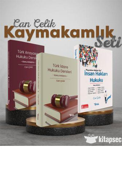 Can Çelik Kaymakamlık Özel Set - Can Çelik kitap kapağı