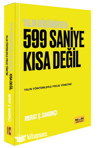 Yalın Düşünürsen; 599 Saniye Kısa Değil - - Murat Ş. Sandıkçı kitap kapağı