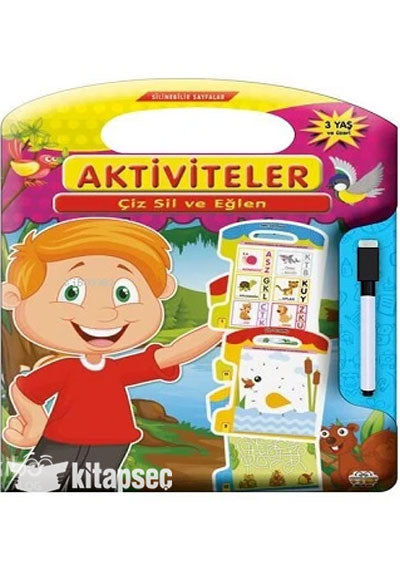Çiz Sil Eğlen Aktiviteler - Kolektif kitap kapağı