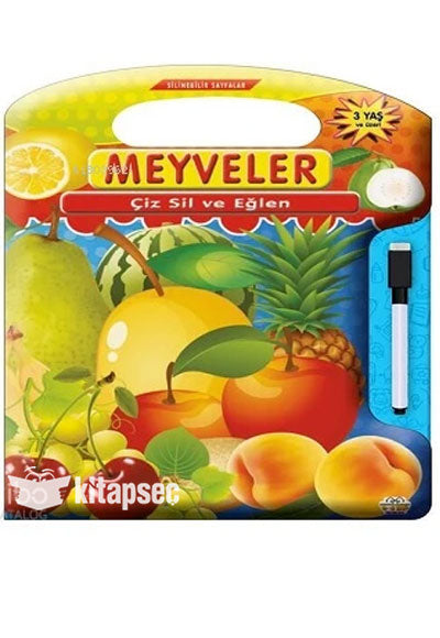 Çiz Sil Eğlen Meyveler - Kolektif kitap kapağı