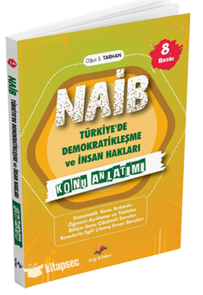 Kaymakamlık Naib İnsan Hakları Konu Anlatımı ve Çözümlü Sorular 8. Baskı - Oğuz Sami Tarhan kitap kapağı