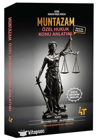 MUNTAZAM Özel Hukuk Konu Anlatımı - Abdullah Başol kitap kapağı